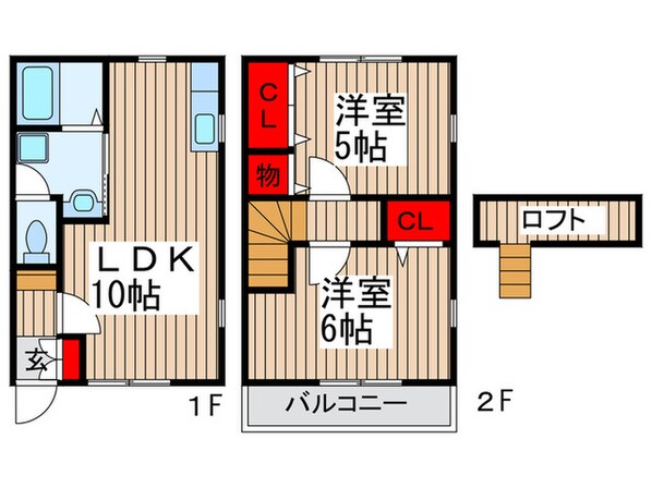 アンシャンテの物件間取画像